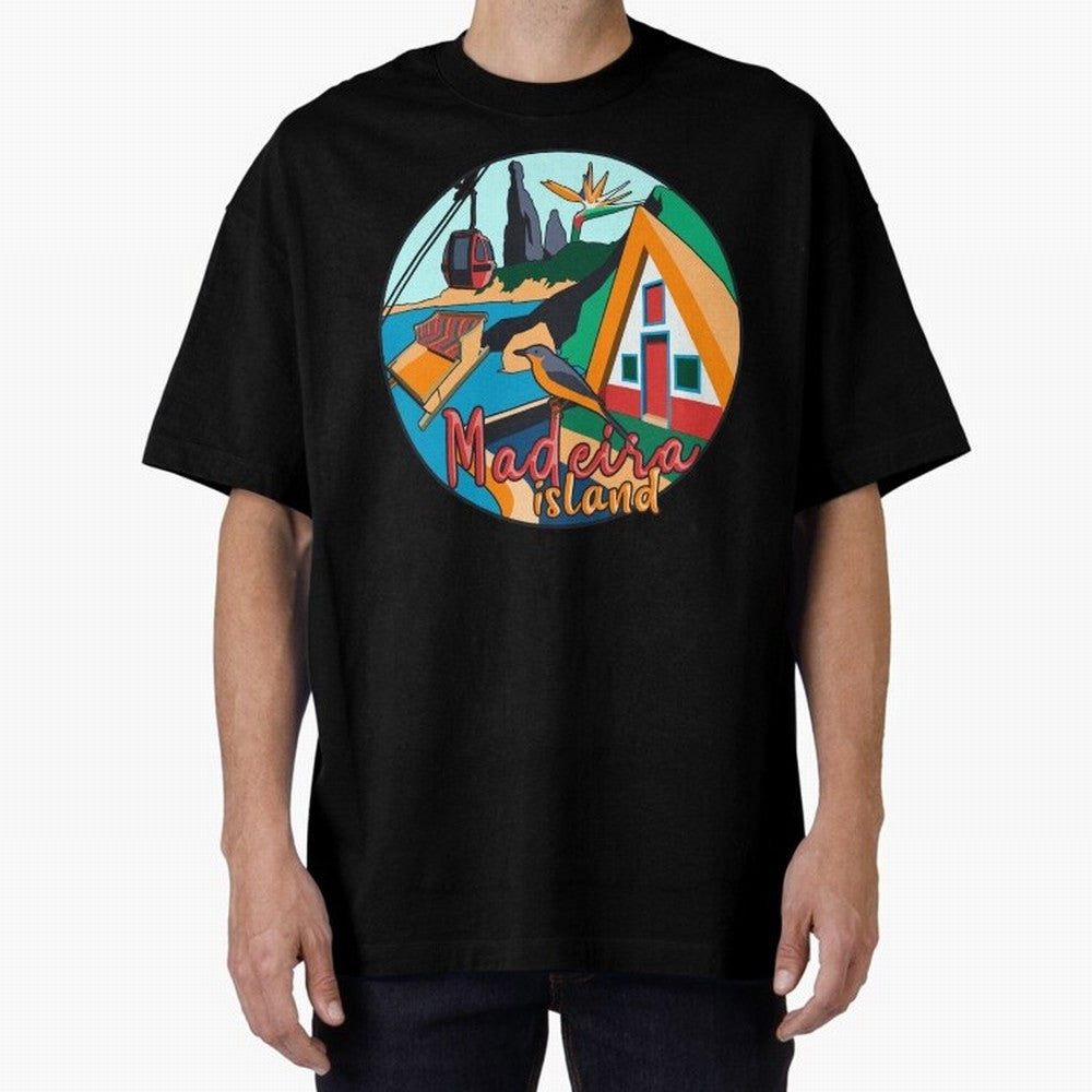 Madeira Island Oversized T-Shirt Back Your Heroes with FIFA World Cup 2026 Built around Cristiano Ronaldo, Haaland and CR7, Spain and Netherlands Energy, Match Day Excitement, Supporter Culture, Golden Goals and Global Football Passion; Ideal for