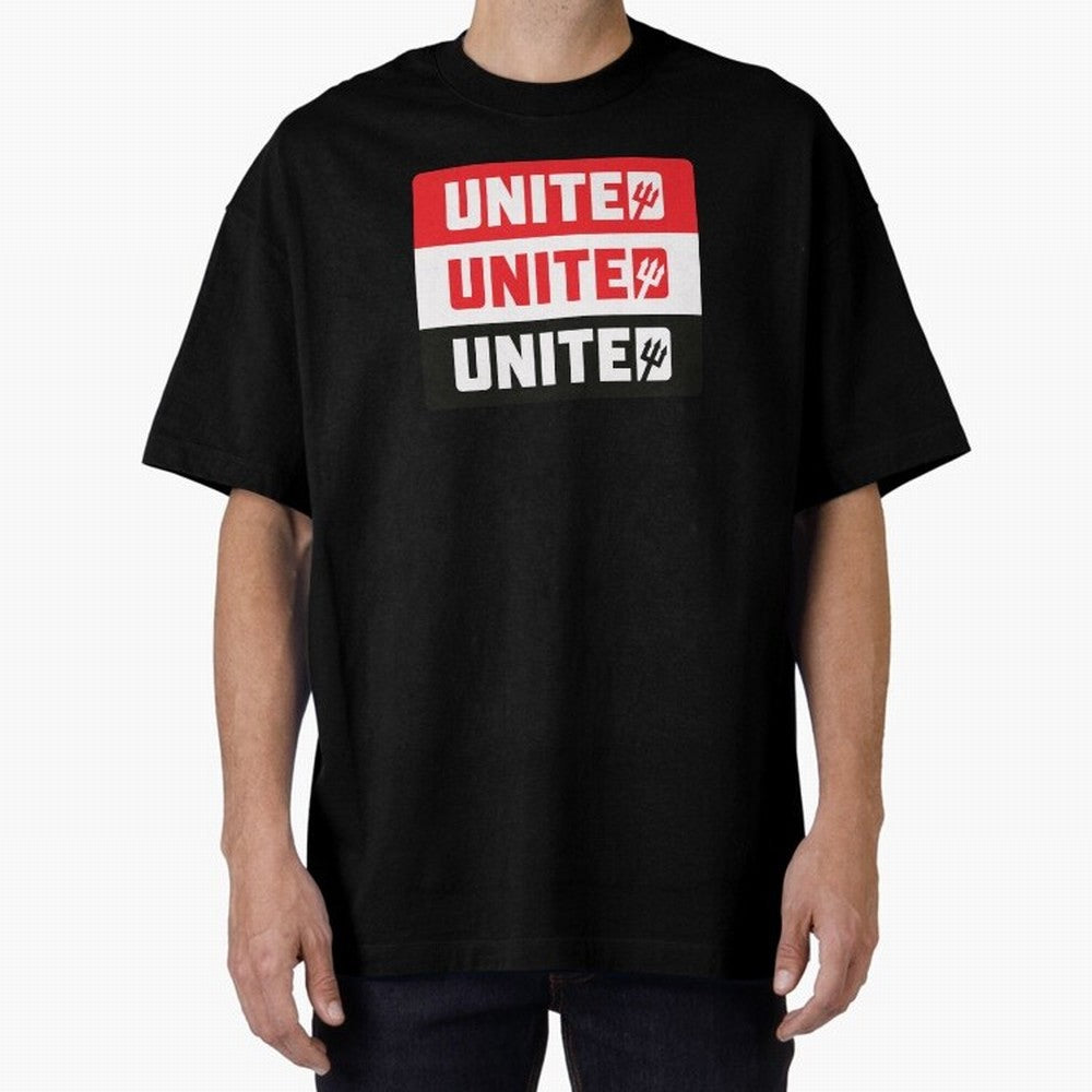 Manchester United United United Oversized T-Shirt Show Your Stadium Side during the FIFA World Cup 2026 Journey through Haaland and Mbappe Highlights, England and Germany Pride, Tournament Hype, Historic Matchups, Family Viewing Parties and Global