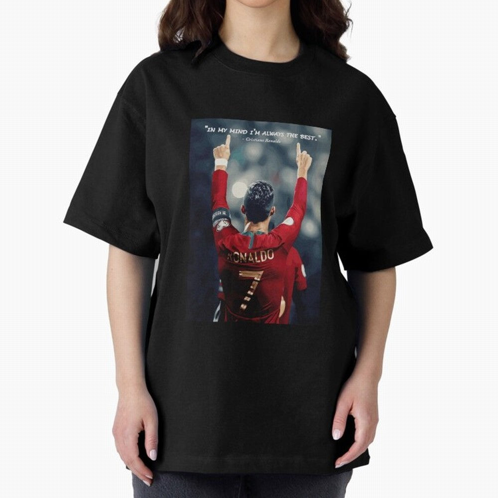 Cristiano Ronaldo Oversized T-Shirt Enjoy the Biggest Football Party of Match Day Hype around FIFA World Cup 2026 Group Stage, Neymar, Netherlands, Goal Celebration Energy, Supporter Heritage, Football Icons and Worldwide Tournament Joy; Made for