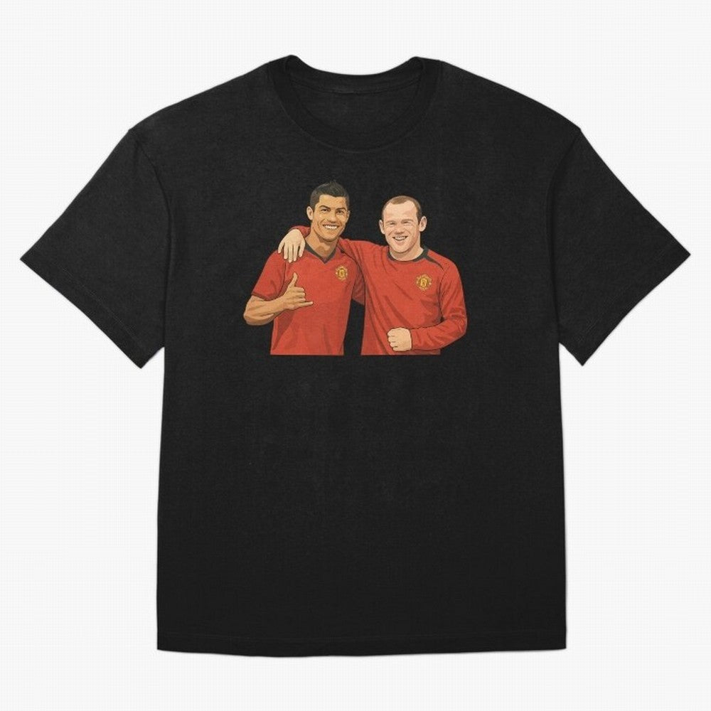 Ron & Roon Oversized T-Shirt Remember the FIFA World Cup 2026 USA Canada Mexico Journey through Messi, CR7 and Mbappe Highlights, Portugal Pride, Vintage Soccer Flavor, Modern Football Stars, National Flags and Final Night Emotion; Ideal for Fans
