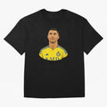 CR7 Oversized T-Shirt Bring a Vintage Feel to the FIFA World Cup 2026 Group Stage Journey through Haaland Highlights, Brazil Pride, Vintage Soccer Flavor, Modern Football Stars, National Flags and Final Night Emotion; Built for Supporters Chasing