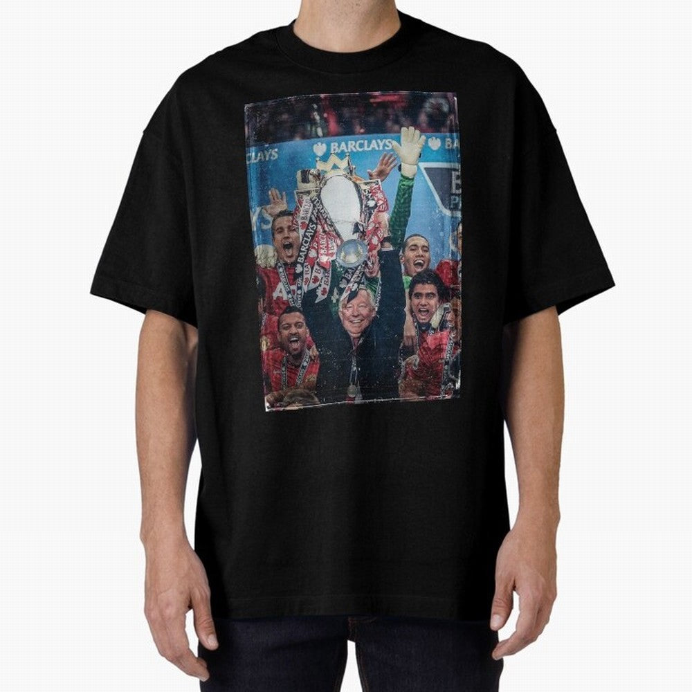 Sir Alex Ferguson Vintage Oversized T-Shirt Bring Trophy Dreams to FIFA World Cup 2026 Built around Messi, CR7 and Mbappe, England and Germany Energy, Sports Nostalgia, International Competition, Famous Players and Unforgettable Victories; Perfect
