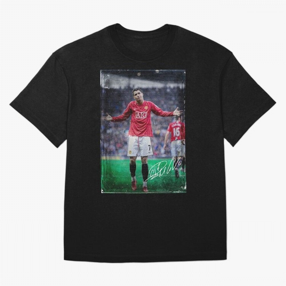 Cristiano Ronaldo Oversized T-Shirt Mark Match Day Hype around FIFA World Cup 2026 Group Stage, Neymar, Spain and Netherlands, Champion Mindset, Group Stage Buzz, Knockout Tension and Passionate Fan Culture; Perfect for Fans, Collectors, Family