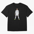 Cristiano Ronaldo at Madrid | Football Legend Oversized T-Shirt Show Your Tournament Heart for FIFA World Cup 2026 Group Stage for Fans of Neymar, Haaland and Cristiano Ronaldo and Spain, Bringing Game Day Rituals, Football Legends, Country Pride