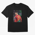 Cristiano Ronaldo Oversized T-Shirt Enjoy FIFA World Cup 2026 Group Stage Spirit, Capturing France, CR7, Global Supporter Spirit, Legendary Goals, National Colors and Tournament Celebration; Perfect for Supporters Who Want Bold Football Energy,