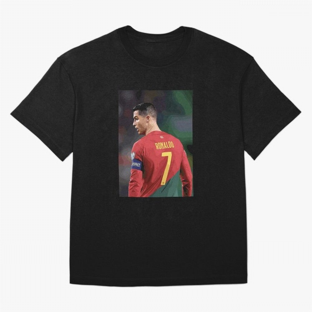 Cristiano Ronaldo Oversized T-Shirt Enjoy FIFA World Cup 2026 Group Stage Spirit, Capturing France, CR7, Global Supporter Spirit, Legendary Goals, National Colors and Tournament Celebration; Perfect for Supporters Who Want Bold Football Energy,