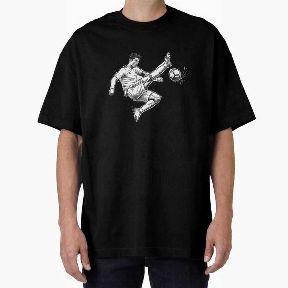 The King: Cristiano Ronaldo Oversized T-Shirt Join the Countdown to the FIFA World Cup 2026 Group Stage Journey through Cristiano Ronaldo, Haaland and CR7 Highlights, Netherlands Pride, Stadium Memories, Football Loyalty, International Chants and