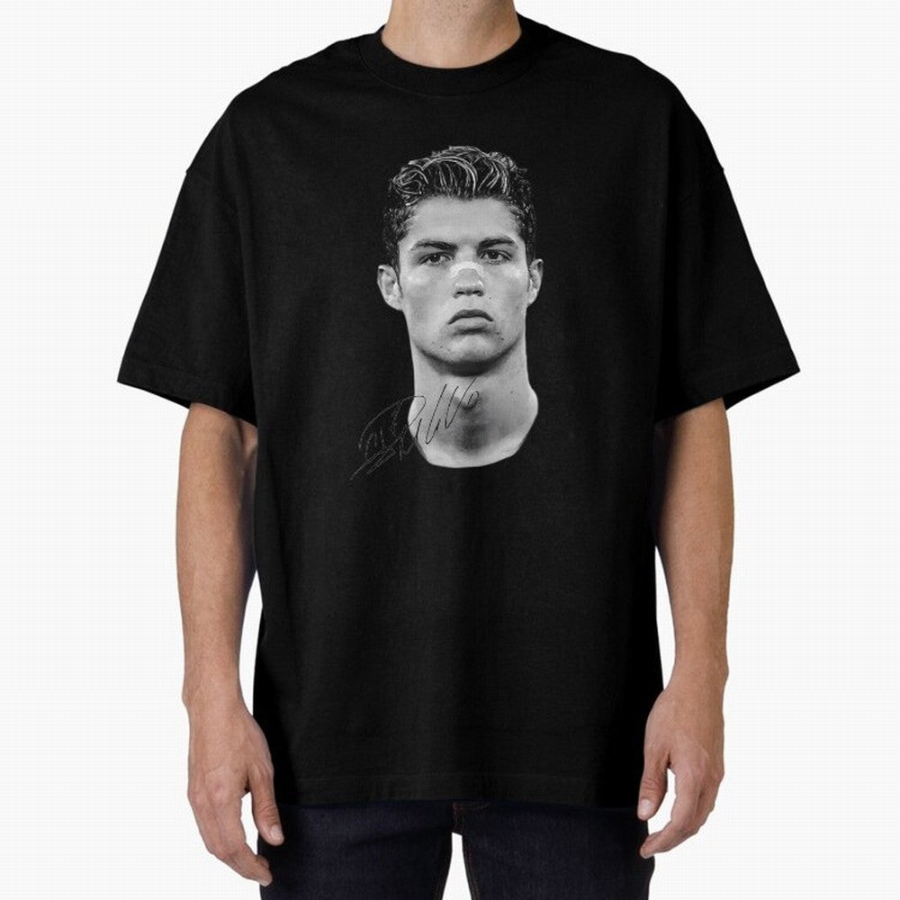 Cr7 - Streetwear Clothing Oversized T-Shirt Relive the Noise and Pride of the FIFA World Cup 2026 USA Canada Mexico Journey through Neymar Highlights, England Pride, Match Day Excitement, Supporter Culture, Golden Goals and Global Football Passion;