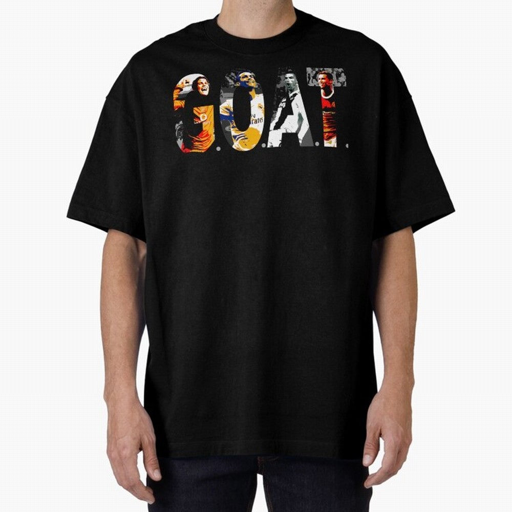 Cristiano Ronaldo Oversized T-Shirt Create FIFA World Cup 2026 Spirit, Connected to England, Neymar, Haaland and Cristiano Ronaldo, Classic Soccer Heritage, Championship Pressure, Fan Loyalty and International Pride; Great for Supporters Who Love