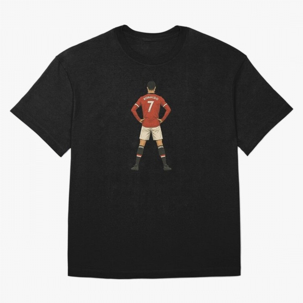 Ronaldo Oversized T-Shirt Celebrate Classic Football Spirit in FIFA World Cup 2026 Group Stage Spirit, Driven by England and Germany, Haaland, Football Festival Excitement, Trophy Ambitions, Country Rivalries and Star Player Buzz; Made for Die Hard