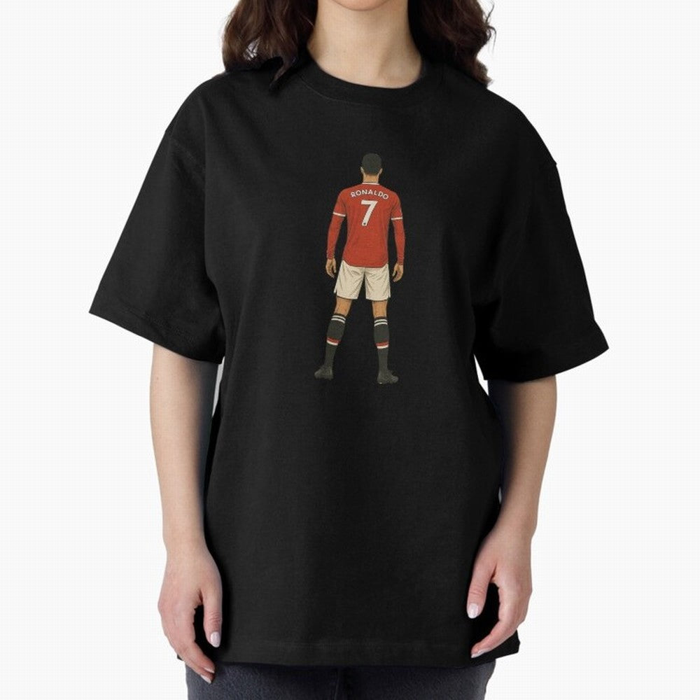 Ronaldo Oversized T-Shirt Enjoy the Biggest Football Party of FIFA World Cup 2026 Celebrating Haaland and Mbappe, Portugal Energy, Football Festival Excitement, Trophy Ambitions, Country Rivalries and Star Player Buzz; Created for Match Day