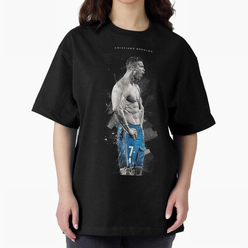 Abstract Football Player Celebration Artwork For Men And Gift For Soccer Fans Oversized T-Shirt Honor Champions and Dreams in FIFA World Cup 2026 for Fans of Messi and Brazil, Bringing Retro Football Energy, Iconic Rivalries, Trophy Chase Drama and