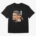 Retro Football Legend Poster Illustration For Men And Gift For Soccer Fans Oversized T-Shirt Remember FIFA World Cup 2026 Group Stage Filled with CR7 and Messi, England Energy, Retro Football Energy, Iconic Rivalries, Trophy Chase Drama and Stadium