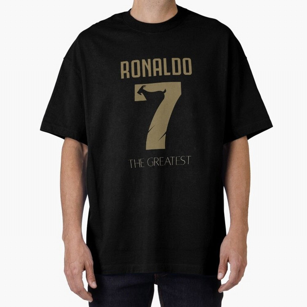 Cristiano Ronaldo Oversized T-Shirt Fuel Your Fan Pride for FIFA World Cup 2026 Group Stage Connected to Cristiano Ronaldo, Haaland and CR7, England Energy, Goal Celebration Energy, Supporter Heritage, Football Icons and Worldwide Tournament Joy;