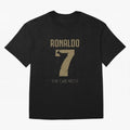 Cristiano Ronaldo Oversized T-Shirt Fuel Your Fan Pride for FIFA World Cup 2026 Group Stage Connected to Cristiano Ronaldo, Haaland and CR7, England Energy, Goal Celebration Energy, Supporter Heritage, Football Icons and Worldwide Tournament Joy;