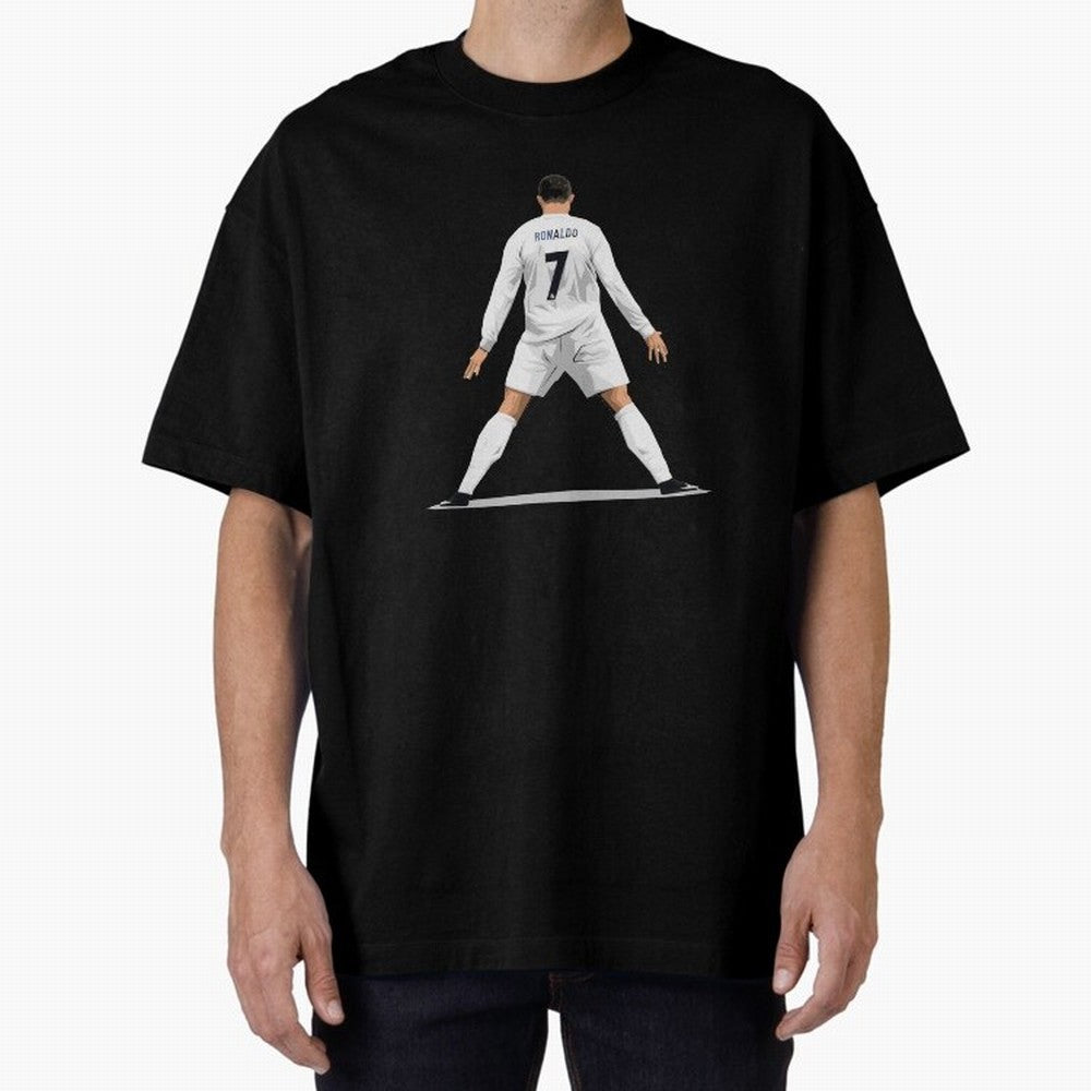 Cristiano Ronaldo Oversized T-Shirt Bring Match Day Fire to FIFA World Cup 2026 USA Canada Mexico Driven by Messi and Cristiano Ronaldo, Argentina Energy, Football History, Final Match Energy, Crowd Noise and Once in a Lifetime Moments; Built for