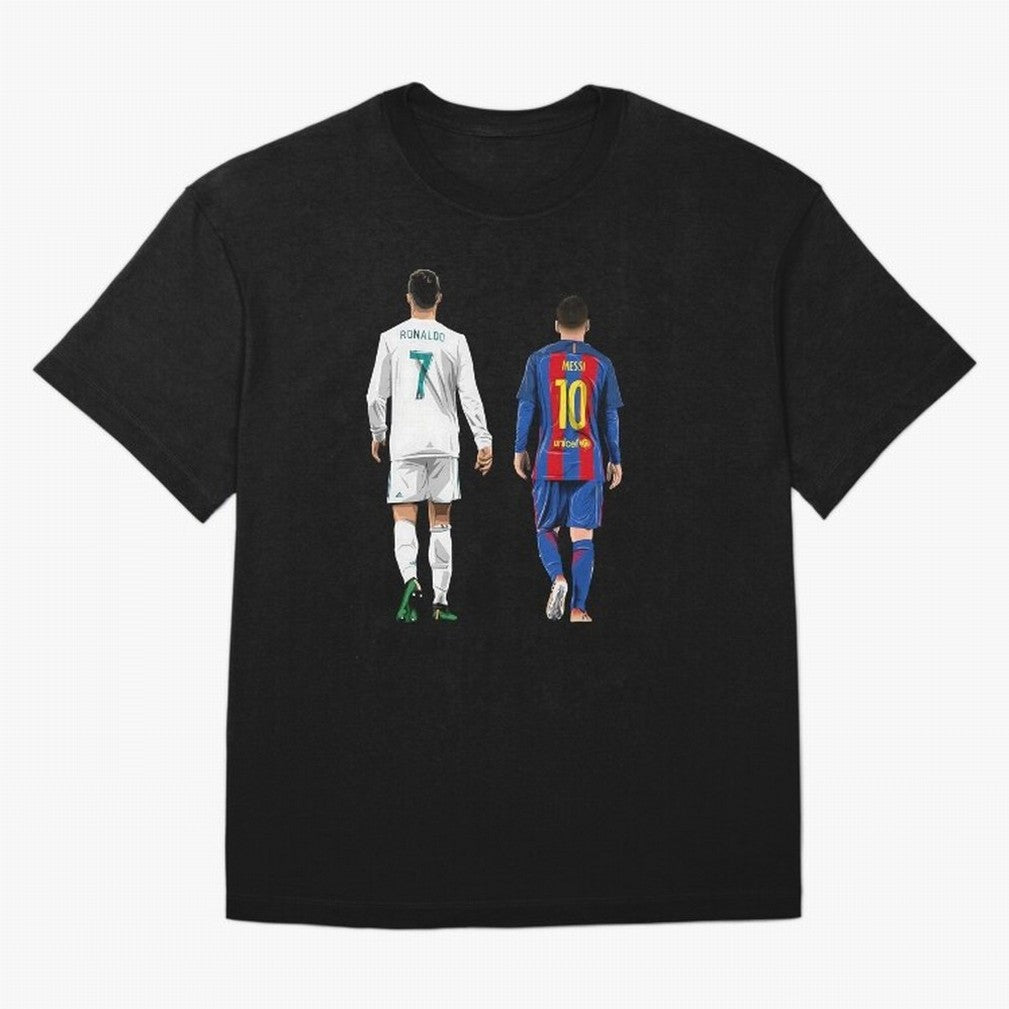 Cristiano Ronaldo & Messi vector Oversized T-Shirt Make Game Day About the FIFA World Cup 2026 Journey through Cristiano Ronaldo, Haaland and CR7 Highlights, England, France and Netherlands Pride, Champion Mindset, Group Stage Buzz, Knockout