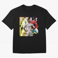Cristiano Ronaldo ¨C The GOAT Era Tribute Oversized T-Shirt Follow the Road to the FIFA World Cup 2026 USA Canada Mexico Journey through Messi, Neymar and Mbappe Highlights, England, France and Netherlands Pride, Vintage Soccer Flavor, Modern