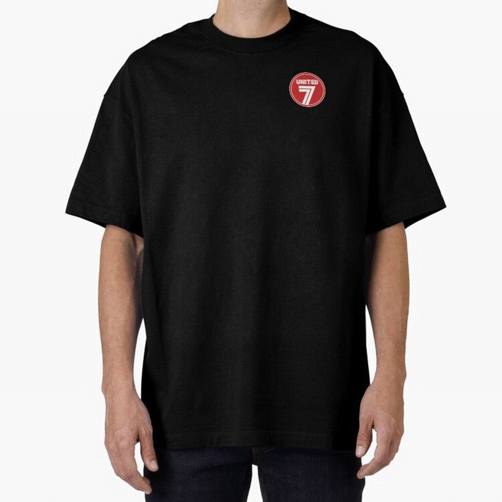 United 7 Manchester United Magnificent Sevens Oversized T-Shirt Step into FIFA World Cup 2026 Spirit, Built around Brazil, CR7, Classic Soccer Heritage, Championship Pressure, Fan Loyalty and International Pride; Great for Supporters Who Love