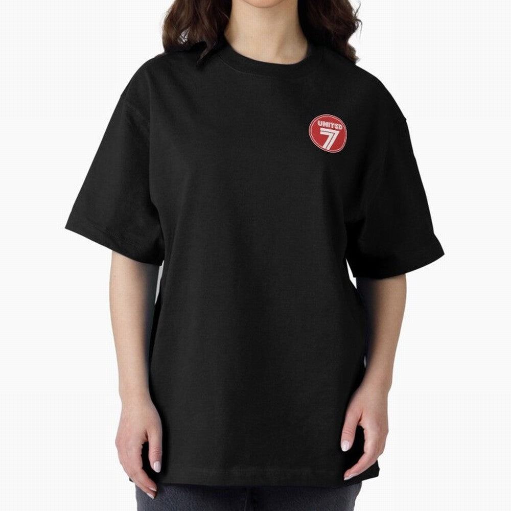United 7 Manchester United Magnificent Sevens Oversized T-Shirt Step into FIFA World Cup 2026 Spirit, Built around Brazil, CR7, Classic Soccer Heritage, Championship Pressure, Fan Loyalty and International Pride; Great for Supporters Who Love