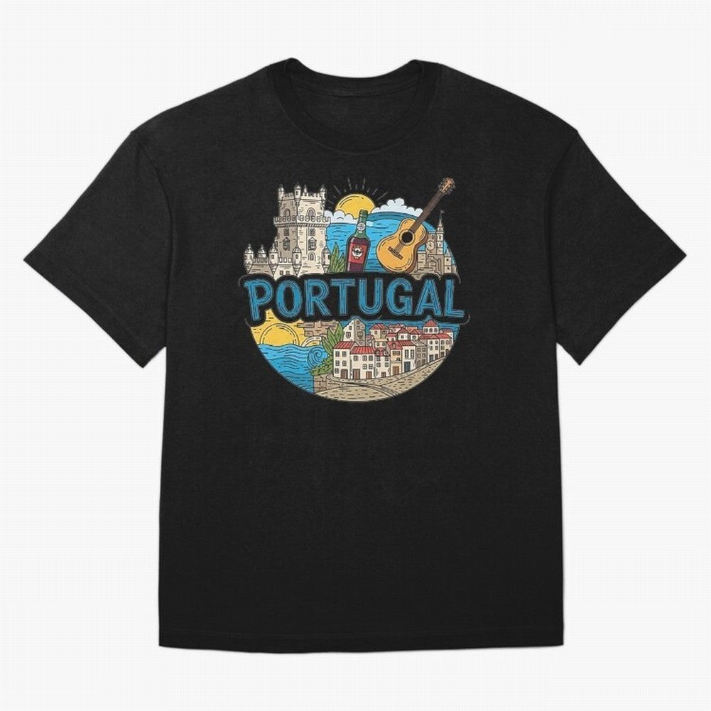 PORTUGAL Oversized T-Shirt Bring Home FIFA World Cup 2026 Group Stage for Fans of Haaland and England and Germany, Bringing Tournament Hype, Historic Matchups, Family Viewing Parties and Global Sports Pride; Made for Collectors Who Enjoy Iconic