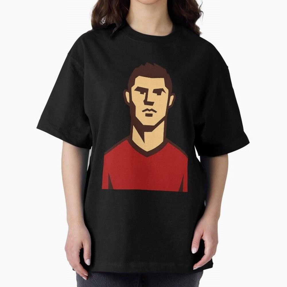 cristiano 2 Oversized T-Shirt Create FIFA World Cup 2026 Group Stage for Fans of Messi, Neymar and Mbappe and Argentina and Brazil, Bringing Football History, Final Match Energy, Crowd Noise and Once in a Lifetime Moments; Made for Collectors Who