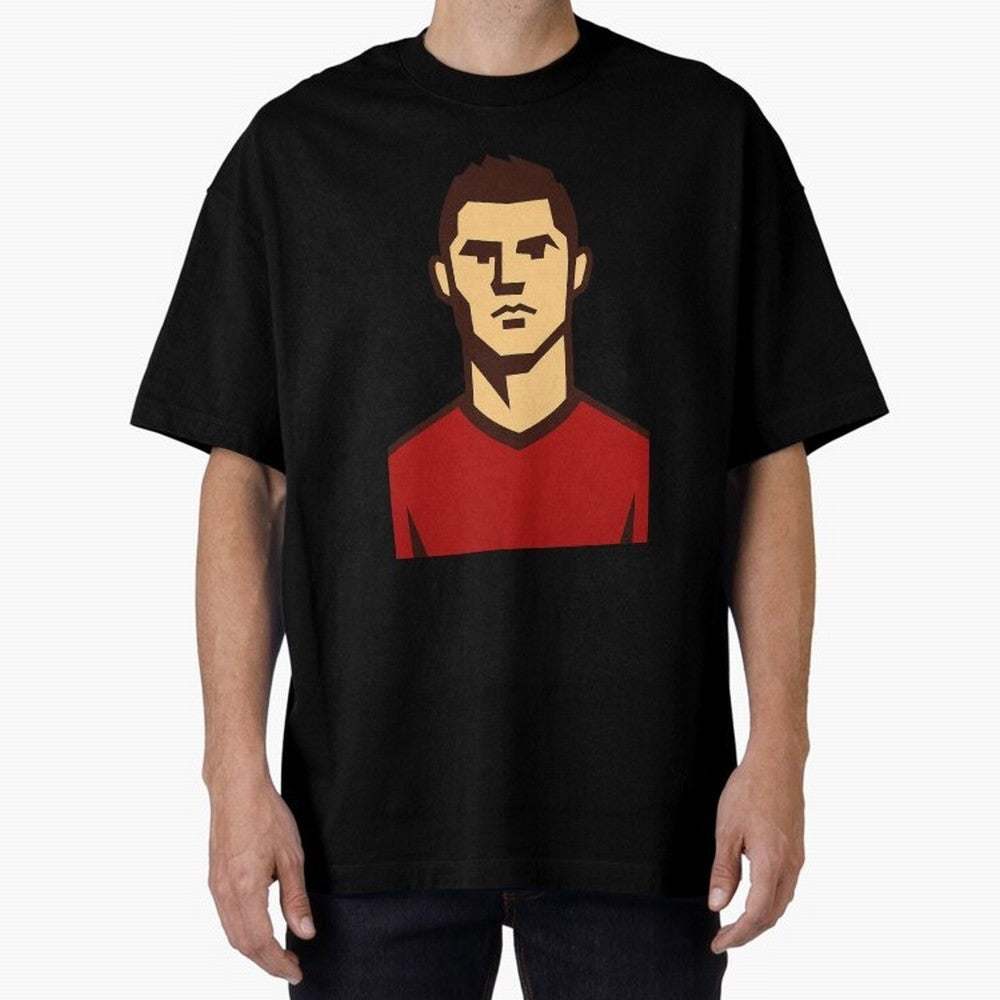 cristiano 2 Oversized T-Shirt Create FIFA World Cup 2026 Group Stage for Fans of Messi, Neymar and Mbappe and Argentina and Brazil, Bringing Football History, Final Match Energy, Crowd Noise and Once in a Lifetime Moments; Made for Collectors Who