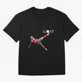 GOAT in Motion: Ronaldo's Iconic Bicycle Kick Oversized T-Shirt Enjoy the Biggest Football Party of the FIFA World Cup 2026 Journey through Neymar Highlights, Argentina Pride, Match Day Excitement, Supporter Culture, Golden Goals and Global