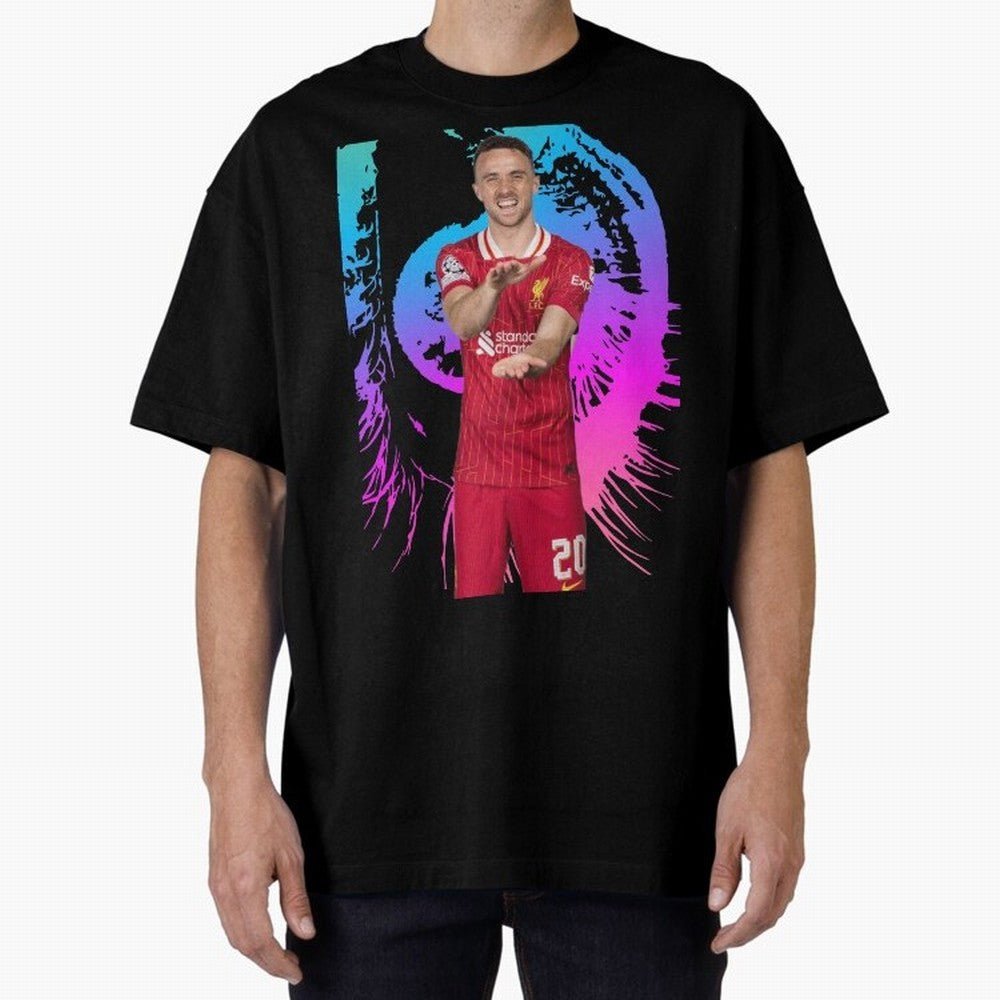 Diogo Jota Oversized T-Shirt Feel the Heartbeat of FIFA World Cup 2026 Group Stage Celebrating Mbappe, Spain and Netherlands Energy, Worldwide Fan Energy, Dramatic Goals, Stadium Lights and Championship Celebrations; Made for Collectors Who Enjoy