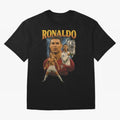 Cristiano Ronaldo CR7 Retro clothing | Vintage Football Legend Oversized T-Shirt Feel the Roar of Global Football Passion for FIFA World Cup 2026 USA Canada Mexico, Featuring Messi, Neymar and Mbappe, Germany, Championship Spirit, Famous Goals,