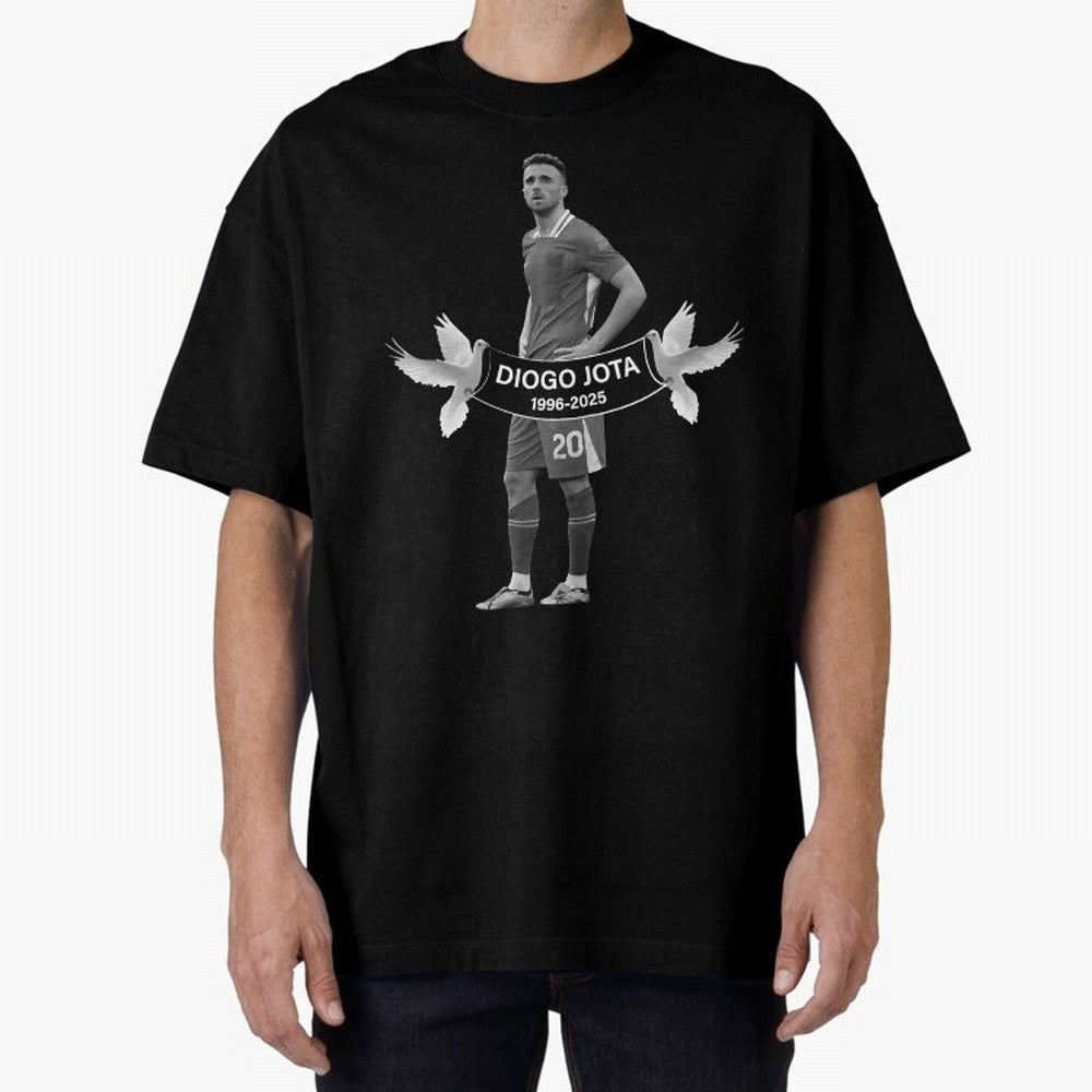 Diogo Jota Oversized T-Shirt Turn Every Weekend Toward Global Football Passion for FIFA World Cup 2026, with Messi and Cristiano Ronaldo, Argentina, Football History, Final Match Energy, Crowd Noise and Once in a Lifetime Moments; Made for Die Hard