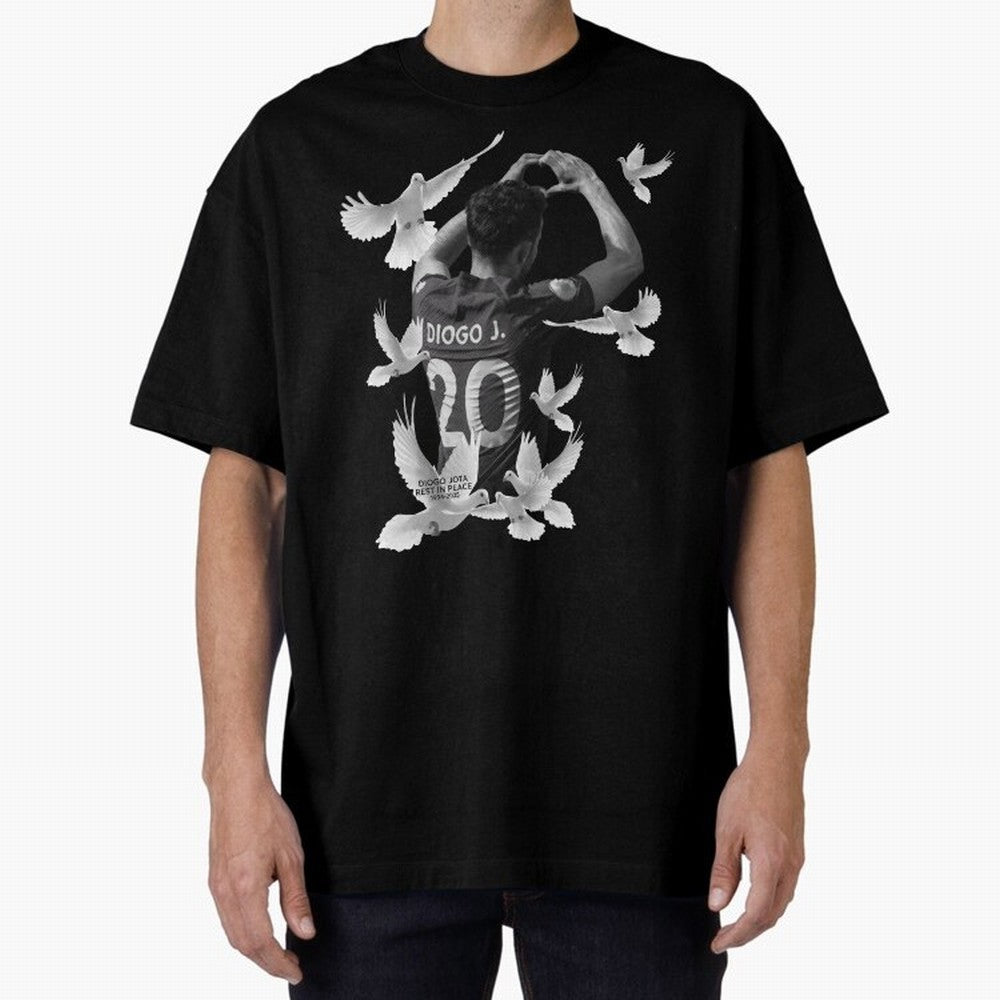 Diogo Jota rest in peace Oversized T-Shirt Make Your Look Match FIFA World Cup 2026 Group Stage Spirit, with England, Cristiano Ronaldo, Fan Favorite Moments, National Team Passion, Big Match Drama and Soccer History; Perfect for People Who Love