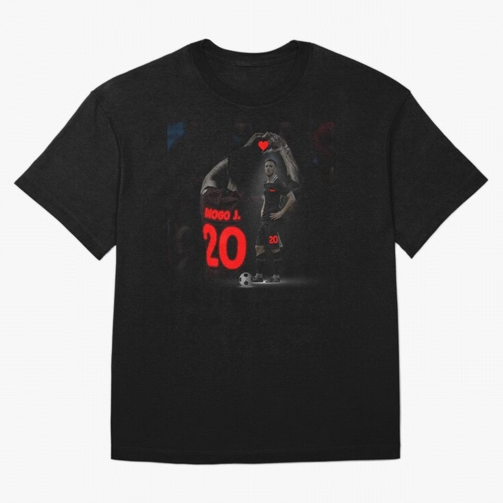Diogo Jota poster Oversized T-Shirt Celebrate the Stars of the FIFA World Cup 2026 Journey through Neymar, Haaland and Cristiano Ronaldo Highlights, Netherlands Pride, Game Day Rituals, Football Legends, Country Pride and the Road to the Final;