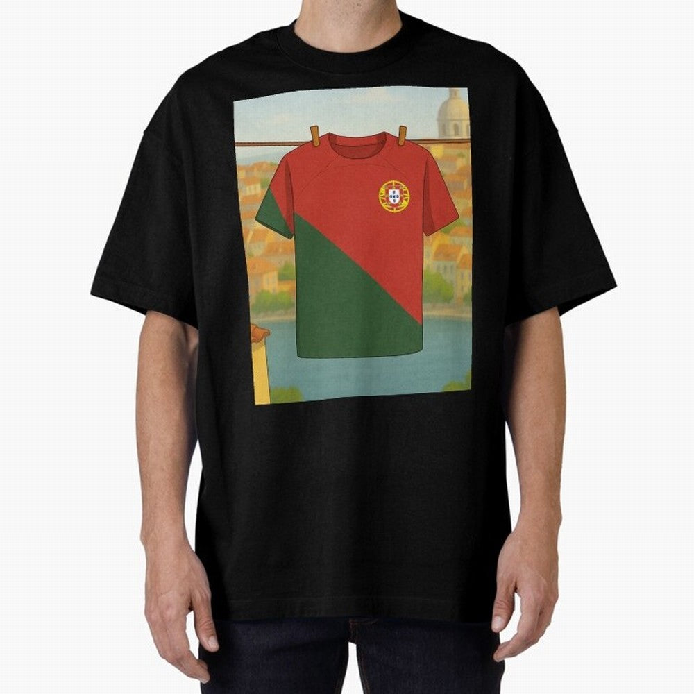 Our Love for Portugal Will never fade Oversized T-Shirt Join Supporters Worldwide for FIFA World Cup 2026 Spirit, Capturing Netherlands, CR7, Tournament Hype, Historic Matchups, Family Viewing Parties and Global Sports Pride; Built for Supporters