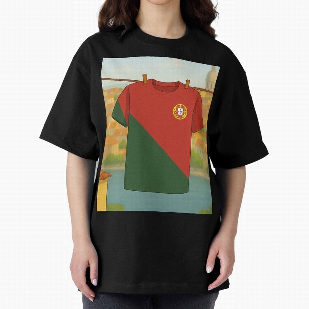 Our Love for Portugal Will never fade Oversized T-Shirt Join Supporters Worldwide for FIFA World Cup 2026 Spirit, Capturing Netherlands, CR7, Tournament Hype, Historic Matchups, Family Viewing Parties and Global Sports Pride; Built for Supporters