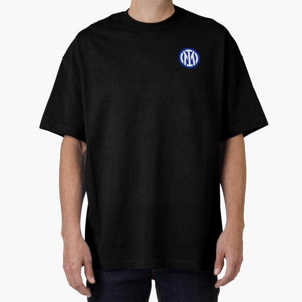 Football Club Internazionale Oversized T-Shirt Refresh Match Day Hype around FIFA World Cup 2026 USA Canada Mexico, CR7 and Messi, France and Portugal, Championship Spirit, Famous Goals, Roaring Crowds and International Football Unity; Ideal for