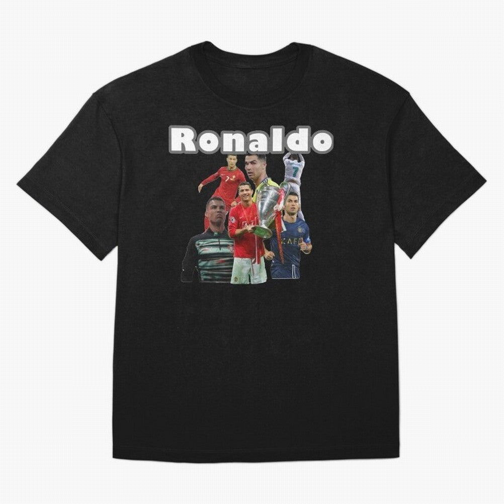 Cristiano Ronaldo Oversized T-Shirt Celebrate Classic Football Spirit in FIFA World Cup 2026 Group Stage Spirit, Made for Argentina and Brazil, Haaland, Football Passion, Legendary Performances, Festival Vibes and Supporter Community; Perfect for