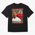 Cristiano Ronaldo Graphic Oversized T-Shirt Bring Stadium Energy to FIFA World Cup 2026 for Fans of CR7 and Argentina and Brazil, Bringing Sports Nostalgia, International Competition, Famous Players and Unforgettable Victories; Created for Match