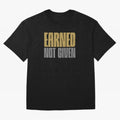 Earned not given Oversized T-Shirt Follow the Final Road of Global Football Passion for FIFA World Cup 2026 Group Stage, Built around Haaland, Brazil, Vintage Soccer Flavor, Modern Football Stars, National Flags and Final Night Emotion; Made for