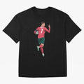 Cristiano Ronaldo Oversized T-Shirt Represent the Passion of Global Football Passion for FIFA World Cup 2026 USA Canada Mexico, Connected to Messi, Neymar and Mbappe, Spain and Netherlands, Stadium Chants, National Pride, Trophy Dreams and