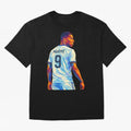 Kyliam Mbappe Oversized T-Shirt Showcase FIFA World Cup 2026 USA Canada Mexico for Fans of Neymar and Spain, Bringing Championship Spirit, Famous Goals, Roaring Crowds and International Football Unity; Created for Match Day Parties, Soccer Gifts,