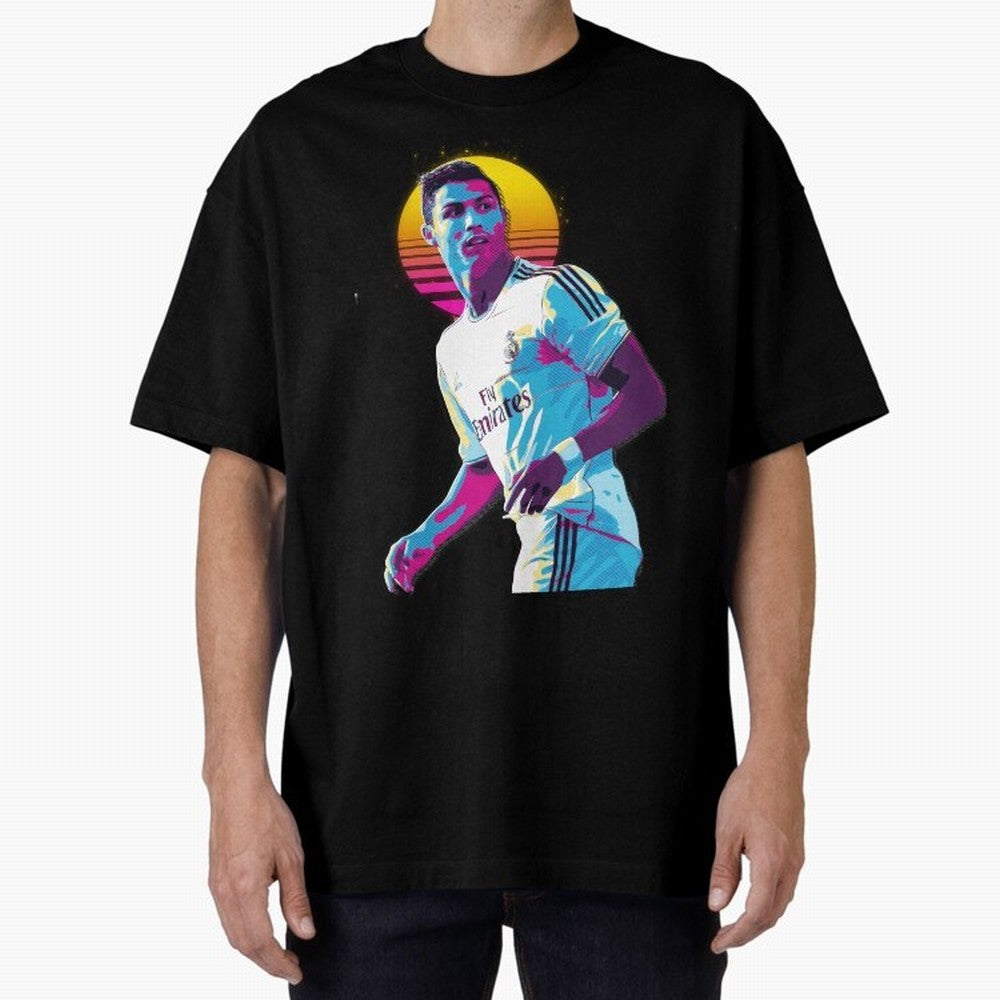 Christiano Ronaldo retro 2 Oversized T-Shirt Show Support during the FIFA World Cup 2026 USA Canada Mexico Journey through Cristiano Ronaldo Highlights, Netherlands Pride, Football History, Final Match Energy, Crowd Noise and Once in a Lifetime