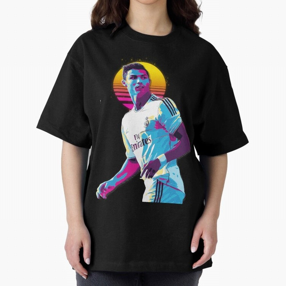 Christiano Ronaldo retro 2 Oversized T-Shirt Show Support during the FIFA World Cup 2026 USA Canada Mexico Journey through Cristiano Ronaldo Highlights, Netherlands Pride, Football History, Final Match Energy, Crowd Noise and Once in a Lifetime