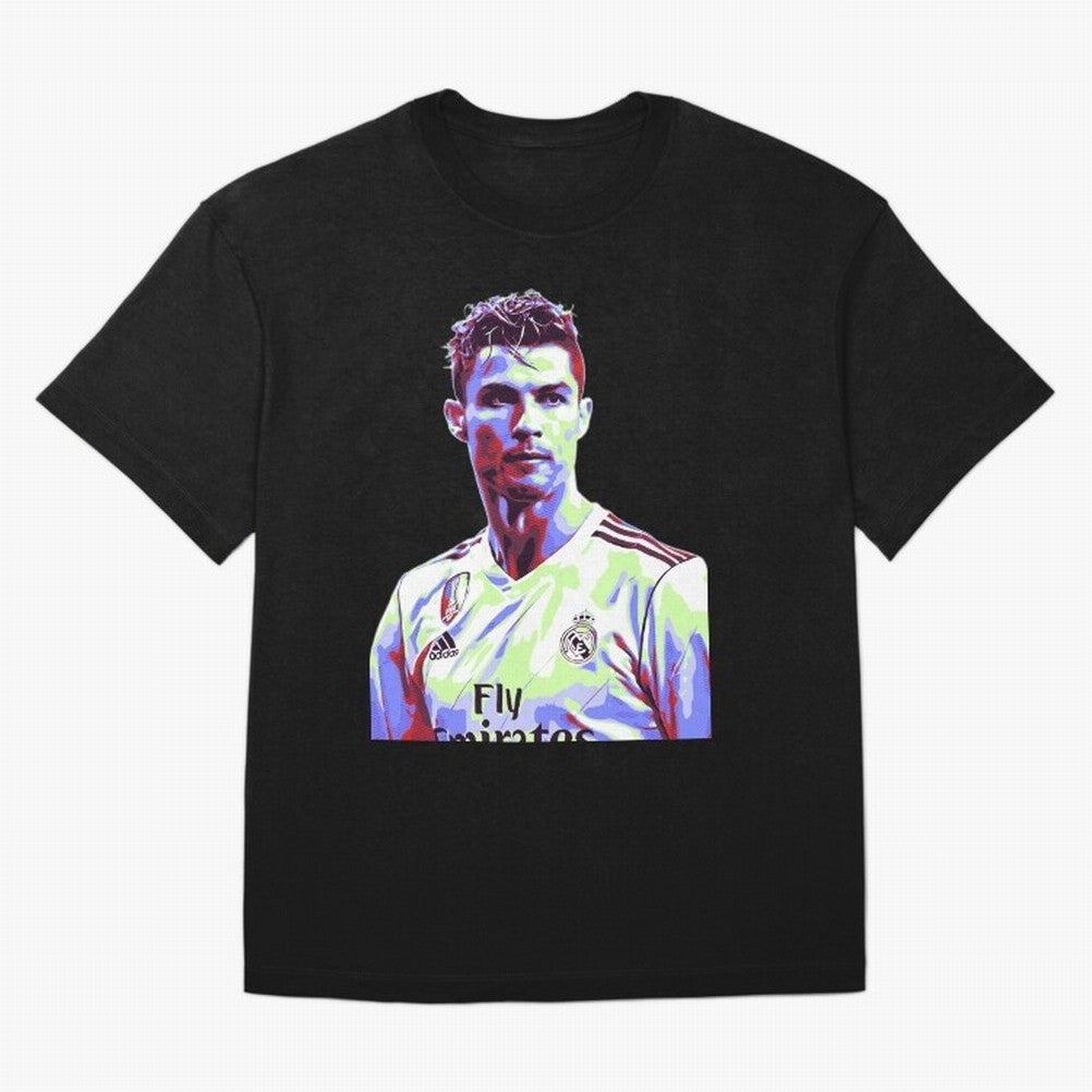 Ronaldo - retro Oversized T-Shirt Experience the Global Stage of Global Football Passion for FIFA World Cup 2026, Built around Messi and Cristiano Ronaldo, Argentina and Brazil, Fan Favorite Moments, National Team Passion, Big Match Drama and