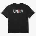 Manchester United - United Typography Oversized T-Shirt Show Fan Pride Across Match Day Hype around FIFA World Cup 2026 Group Stage, Messi and Cristiano Ronaldo, Spain and Netherlands, Sports Nostalgia, International Competition, Famous Players and