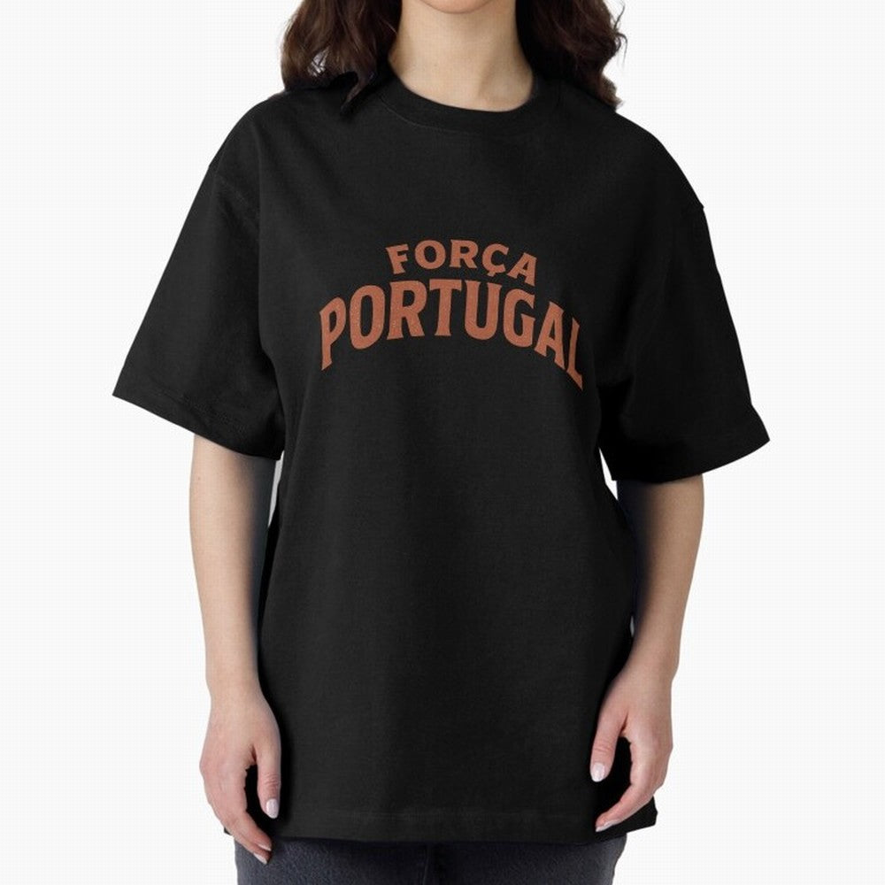 Vintage For?a Portugal Emblem ¨C Portuguese Football Fan Design Oversized T-Shirt Bring a Vintage Feel to the FIFA World Cup 2026 Group Stage Journey through Haaland Highlights, Brazil Pride, Vintage Soccer Flavor, Modern Football Stars, National