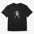 DESIGN CRISTIANO RONALDO CR7 STICKER Oversized T-Shirt Support the Legends of FIFA World Cup 2026 Group Stage Built around Haaland and Mbappe, Argentina Energy, Football History, Final Match Energy, Crowd Noise and Once in a Lifetime Moments;