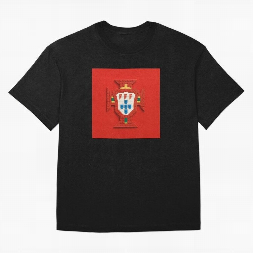 Portugal Blocks Oversized T-Shirt Celebrate Unforgettable Nights in the FIFA World Cup 2026 Journey through Mbappe Highlights, Germany Pride, Football Passion, Legendary Performances, Festival Vibes and Supporter Community; Perfect for Supporters
