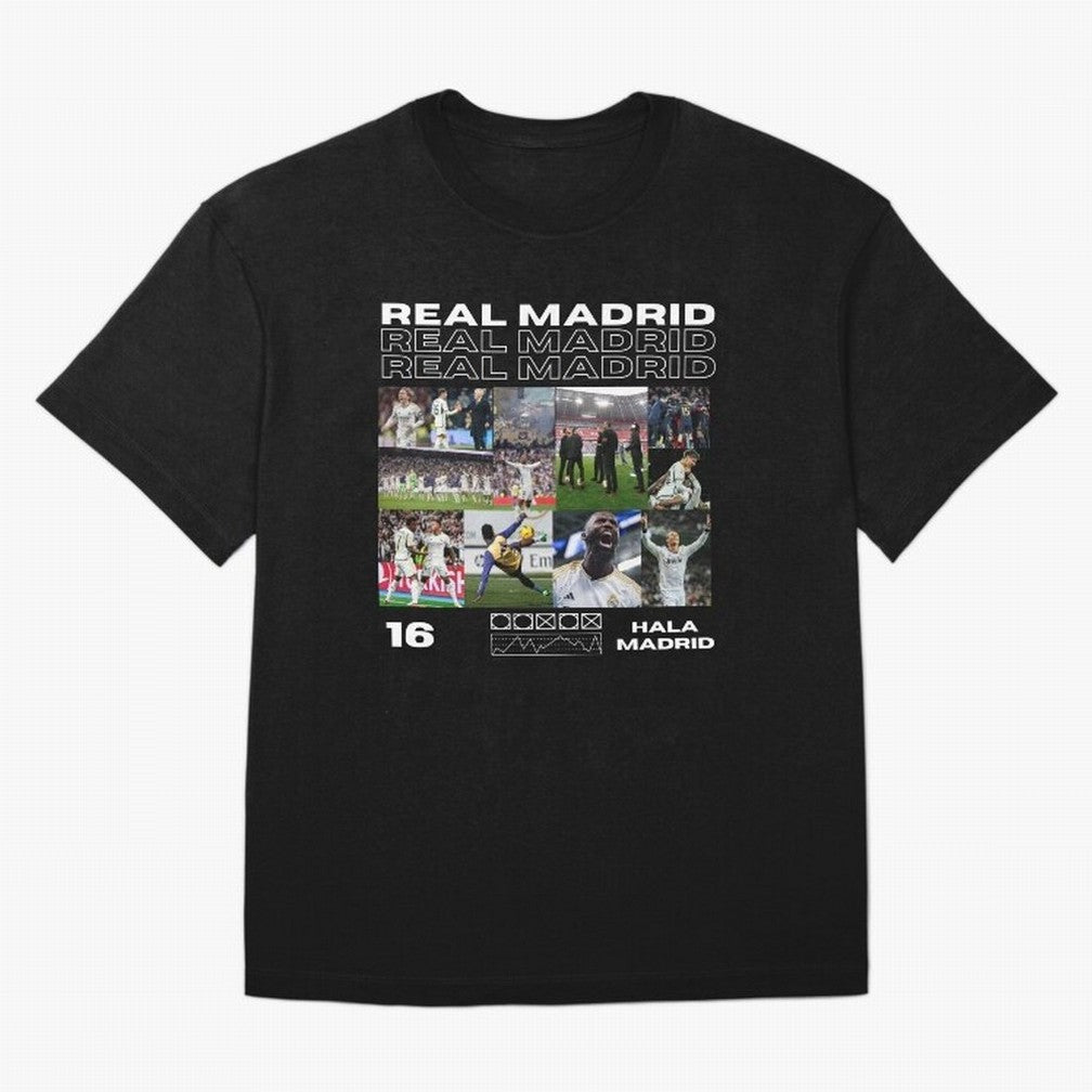 Real Madrid design Oversized T-Shirt Celebrate the Next Chapter of FIFA World Cup 2026 Spirit, Centered on France, Mbappe, Football Festival Excitement, Trophy Ambitions, Country Rivalries and Star Player Buzz; Ideal for Passionate Fans Who Love
