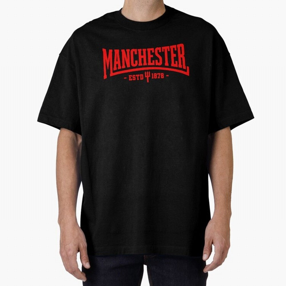Manchester United 1878 Oversized T-Shirt Feel the Heartbeat of the FIFA World Cup 2026 Group Stage Journey through Messi and Cristiano Ronaldo Highlights, Argentina Pride, Football Passion, Legendary Performances, Festival Vibes and Supporter